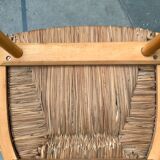 Mid-Century rocking chair model WK-S 7 in beech by Arno Lambrecht for Wk Möbel, 1950s.