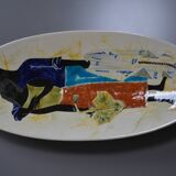 Large dish Edmund Ronaky California 1950s-60s