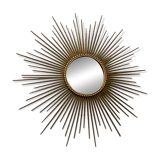 Large sun mirror signed Chaty Vallauris