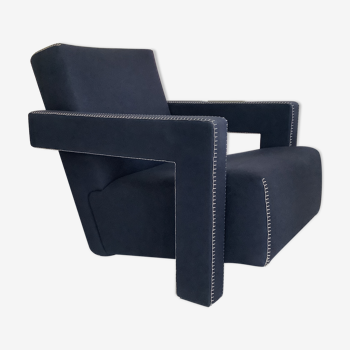 Navy blue Utrecht chair published by Cassina, 2005