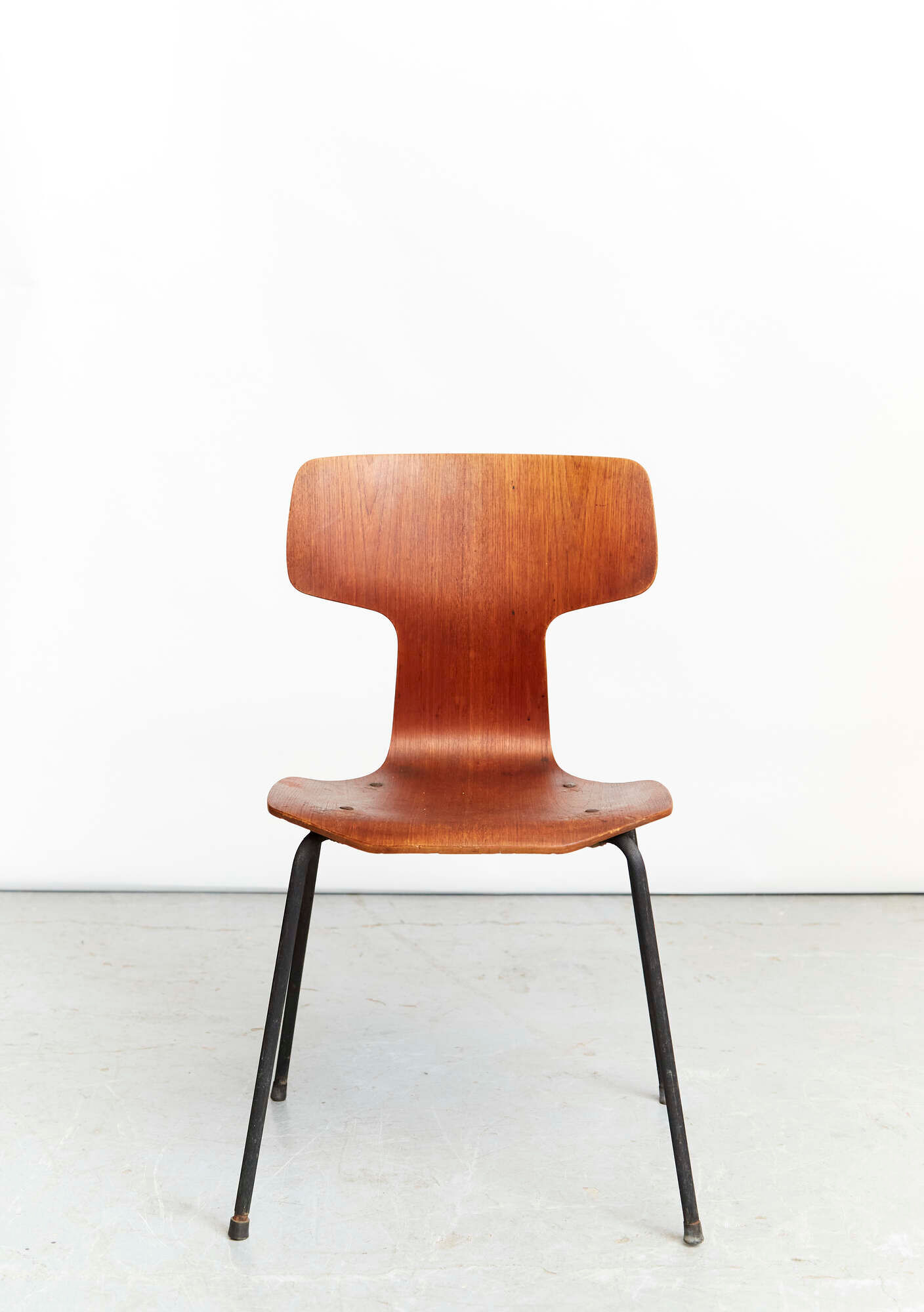 Set of 5 Model 3103 Hammer chairs by Arne Jacobsen for Fritz Hansen, 1970s