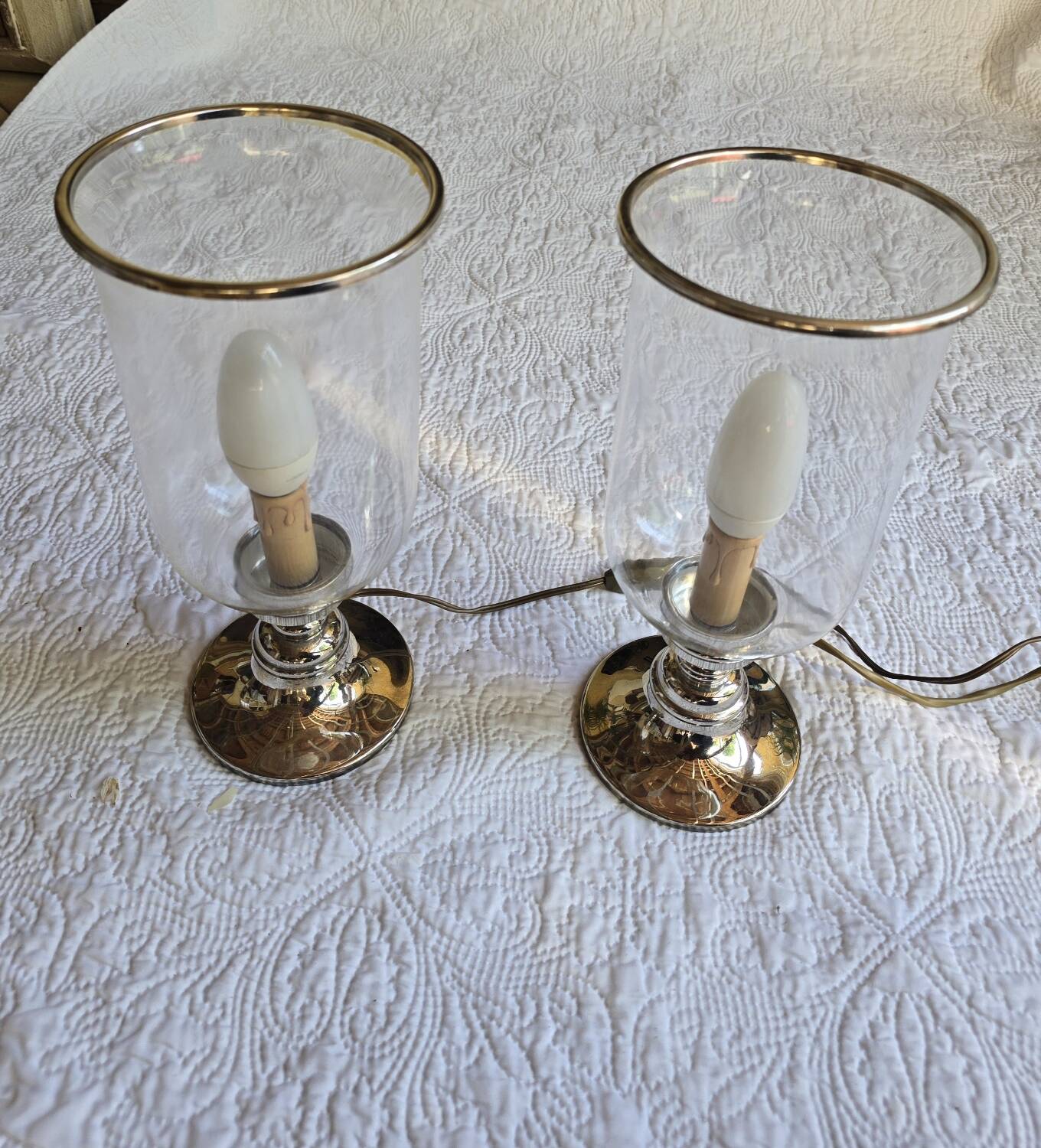 Antique tealight lamps