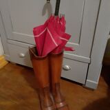 Porte parapluie bottes cavalier