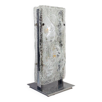 Table lamp by Toni Zuccheri for Mazzega, Italy, 1970s.