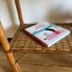 Vintage rattan shelf, console