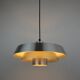 Pair of 2 Danish vintage Nova pendant lamps by Jo Hammerborg, Fog og Morup