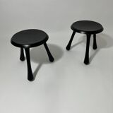 Pair of Ingvar Kamprad tripod stools