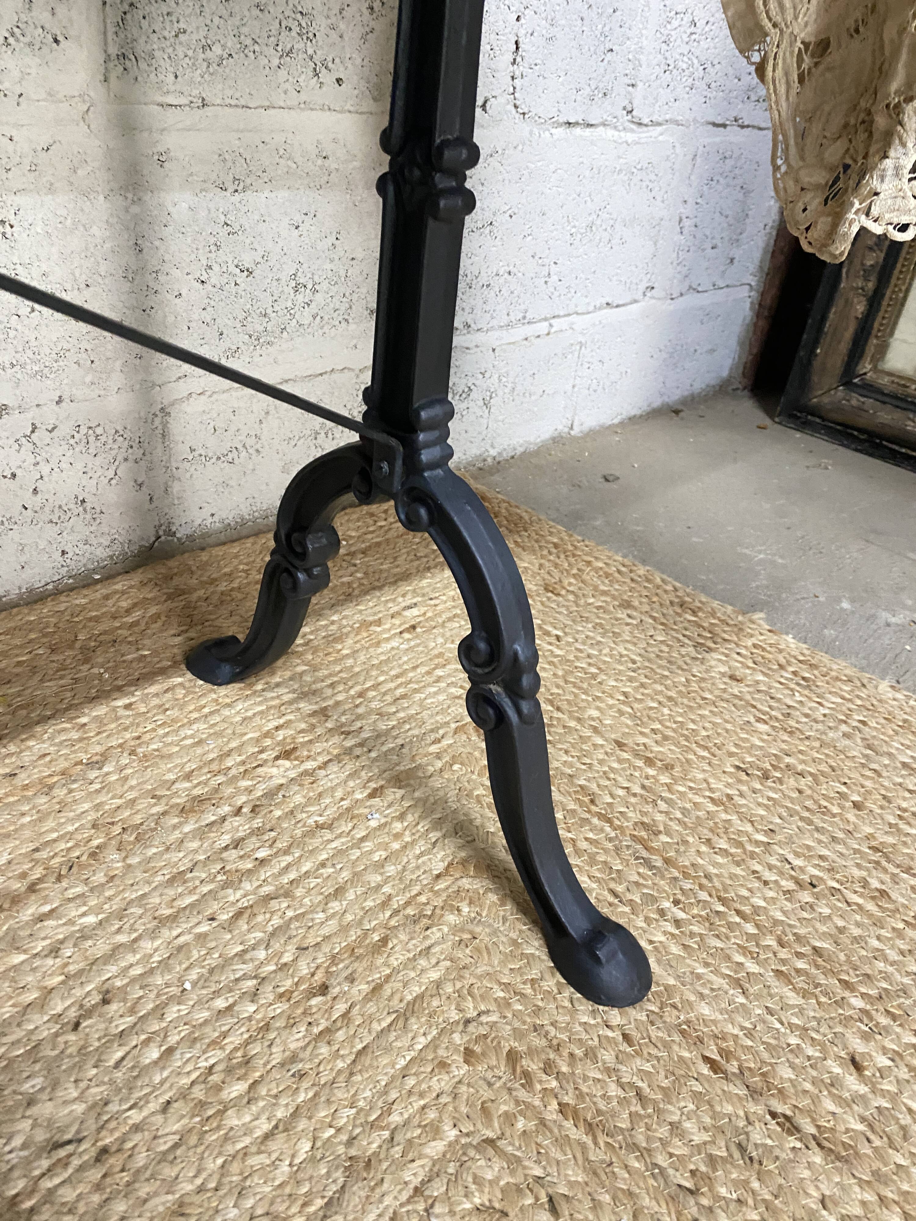 Old bistro table