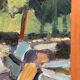 Original Swedish Oil On Canvas – “Landscape Composition” By Jarl Lindblad – Dated 1998 – Vintage & Framed – 43.5 × 51 Cm (17.1" × 20.1")