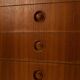 MK10127 Teak dresser with six drawers