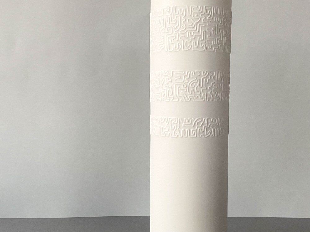 Porcelain vase by Cuno Fischer for Rosenthal, 1970s