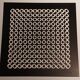 Vasarely silkscreen print - "Deep Kinetics" - 3D Illusion & Black and White