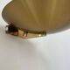 Vintage wall light with dimmer, brass, France 1980