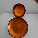 Large Russian khokhloma candy dish