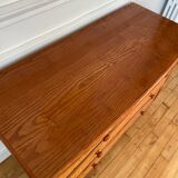 Rattan chest of drawers