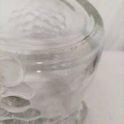 Seau à champagne crescendo en verre vintage