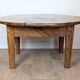 Table basse ronde en noyer