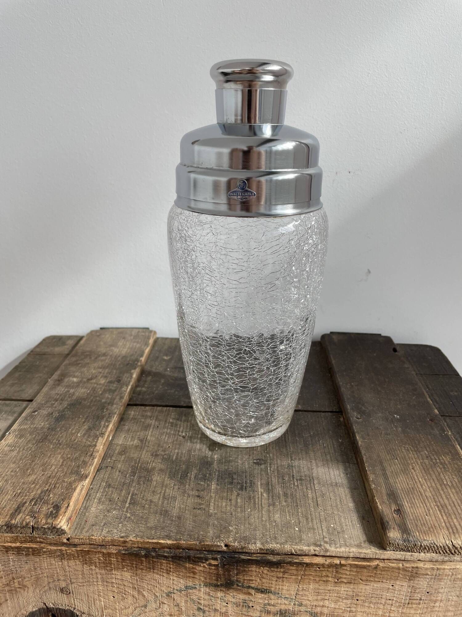 DeMeyere Inalterable Crystal Shaker - Crystal Martini Shaker Ice Bucket - Belgium