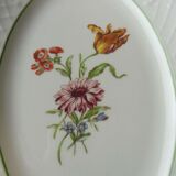 Ancien petit ravier, tulipe, en céramique, villeroy & boch