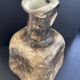 Brutalist brown terracotta pitcher vase