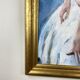 Large Painting Oil on canvas Russian school Hykano H.