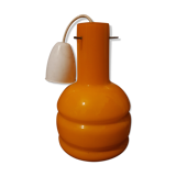 Vintage orange pendant light