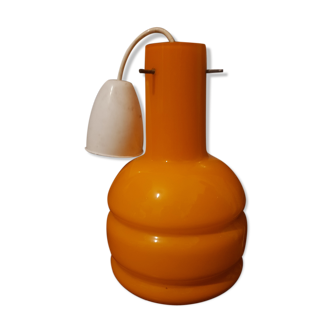 Vintage orange pendant light