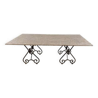 Wrought iron table