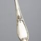Box of 11 small spoons in Marly style CL in silver-plated metal – late 19th century