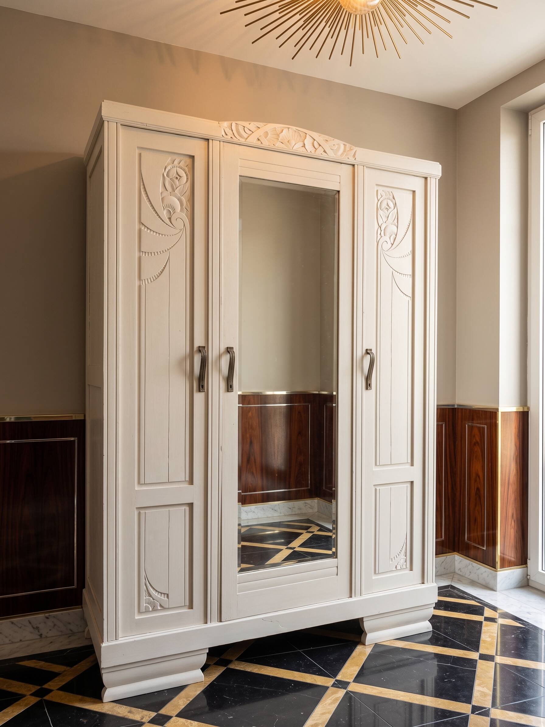 Antique wardrobe