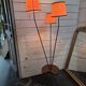 1950s/60s tripod floor lamp with 3 lights.
