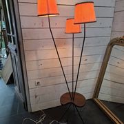 1950s/60s tripod floor lamp with 3 lights.