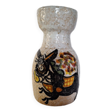 Ceramic vase Spain Talavera