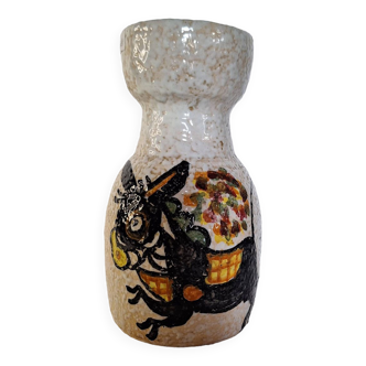 Ceramic vase spain talavera