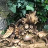 Large golden antique mirror  77x108cm