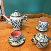 Humbert Pittari coffee service set in Vallauris