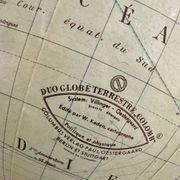 “Columbus” terrestrial globe duo, circa 1960