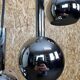 60s 70s Wortmann & Filz cascade lamp ceiling light chrome space age