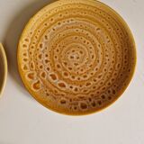 Set of 8 dessert plates plus a Niderviller Fauve model dish