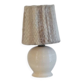 Cracked ceramic lamp 1950