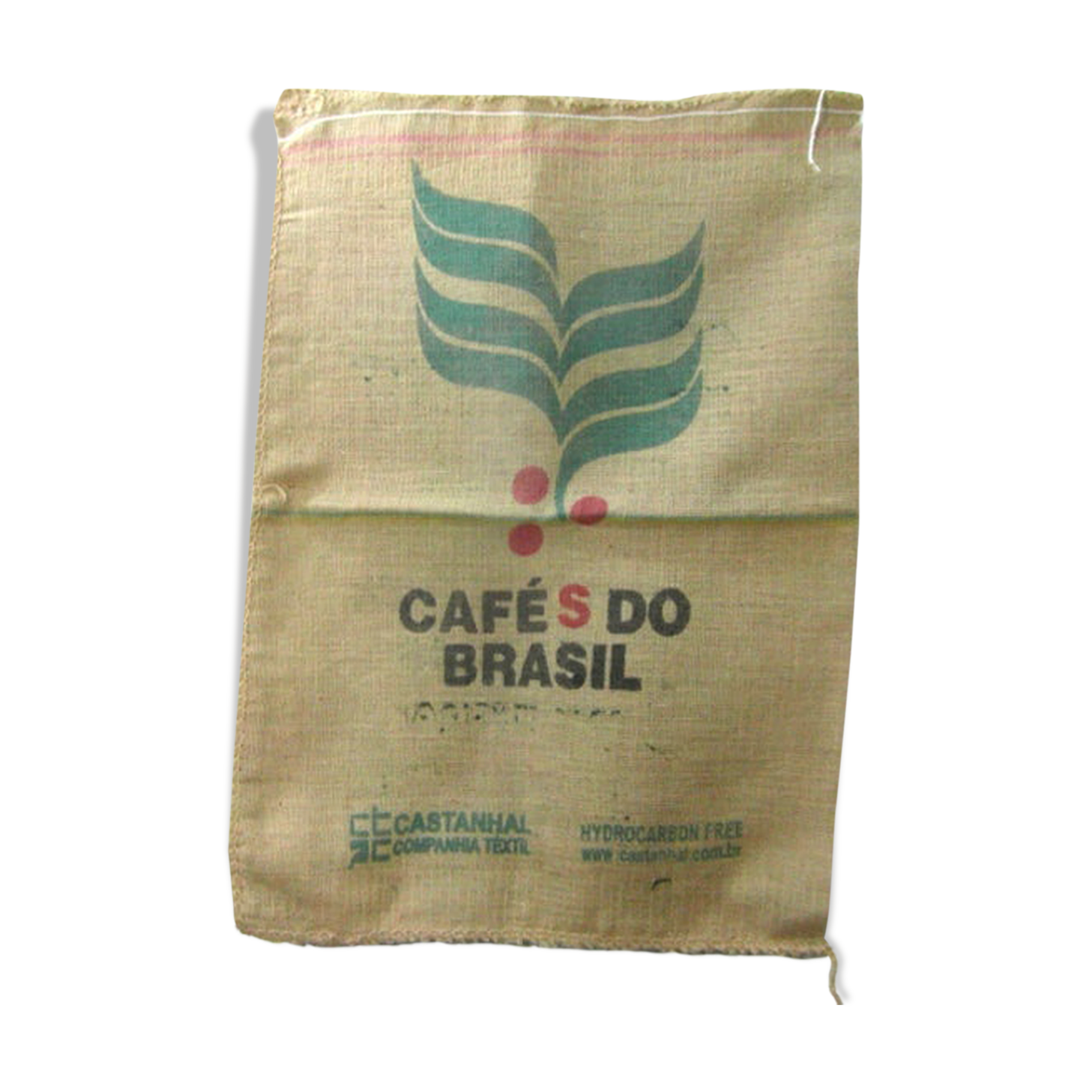 Coffee bean bag, vintage, jute bag