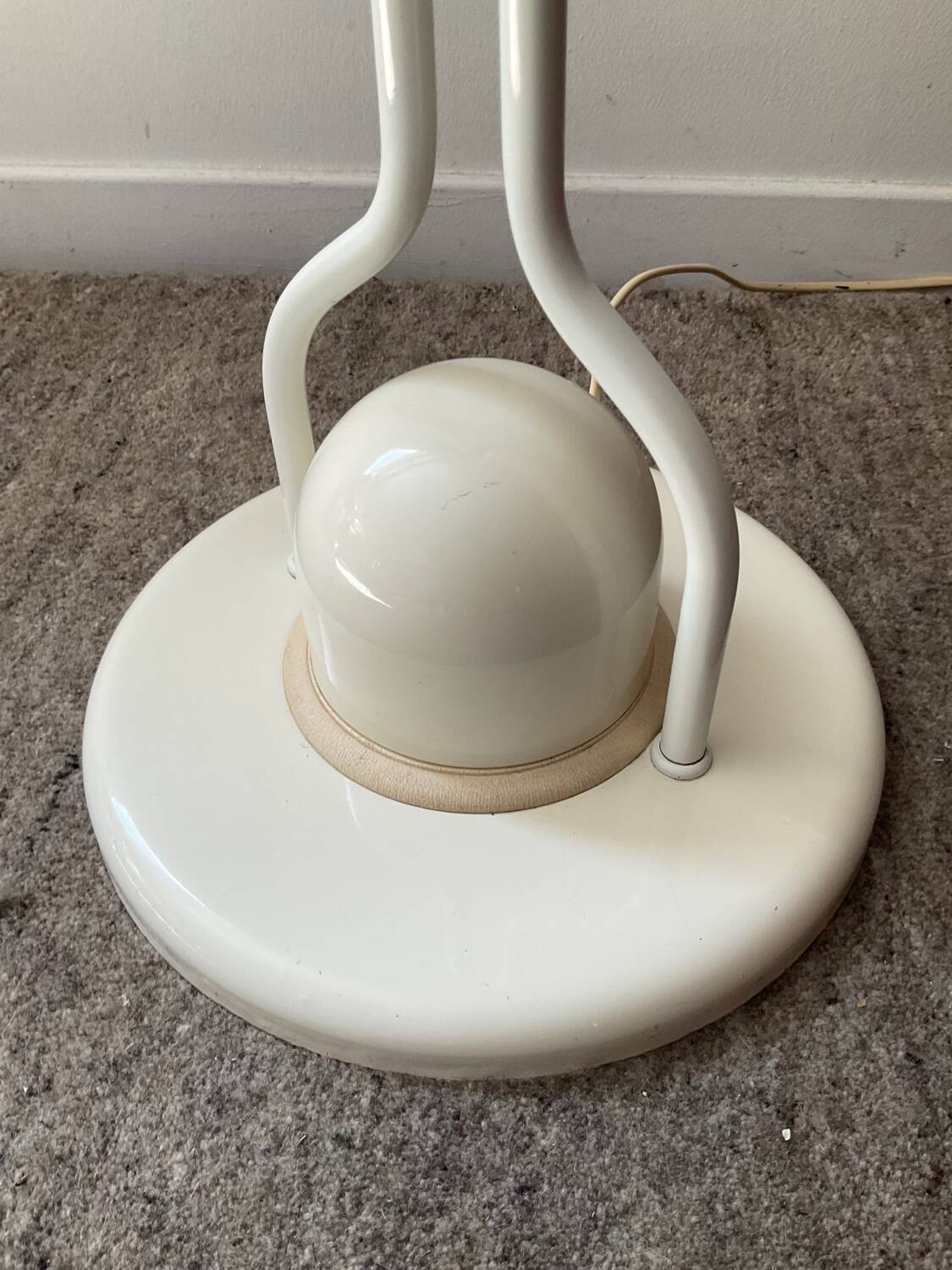 Vintage reading floor lamp from the 70s and 80s