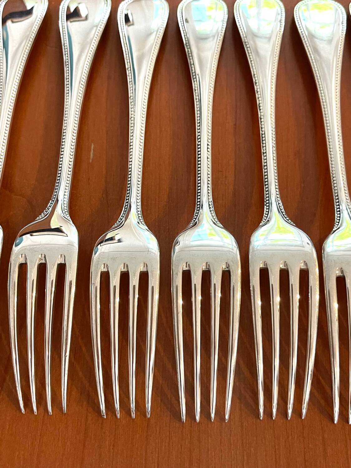 Christofle pearl flatware, 60 pieces, excellent condition