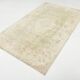 5x8 Green Cream Oriental Turkish Vintage Rug,  142x240Cm