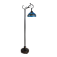 Lampadaire Tiffany rond Libellule bleu