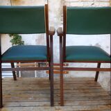 Set of vintage armchairs
