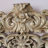 Gilded wood mirror, late 19th century