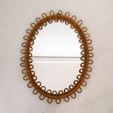 Albini Italian Rattan Mirror