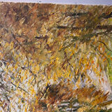 Tableau ancien , paysage signé Ken Johnson XX siècle