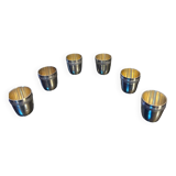 Solid silver liqueur service